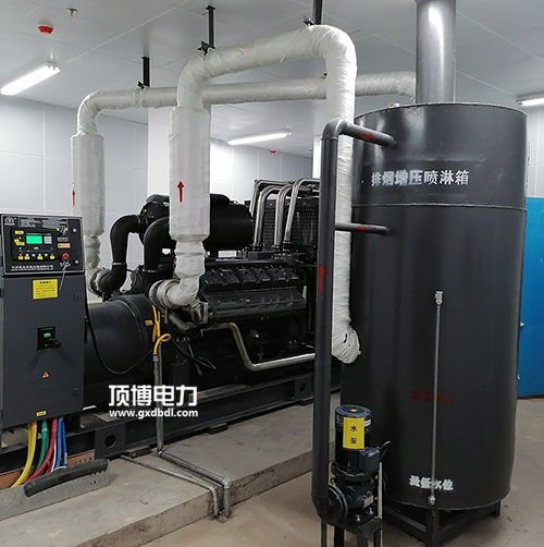 米兰体育电力柴油发电机组机房