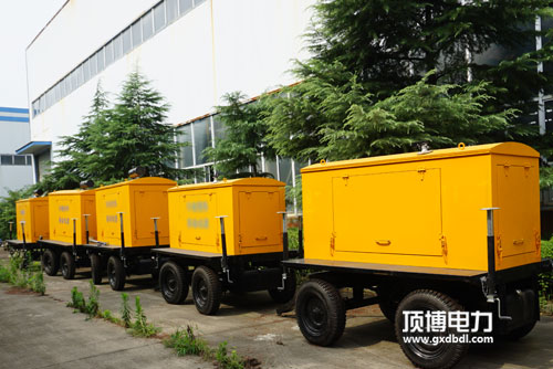 米兰体育电力移动拖车式柴油发电机组